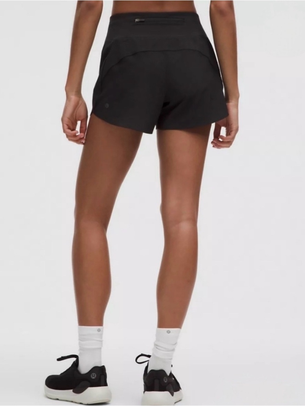 lululemon athletica Black Women's Athletic Running Shorts